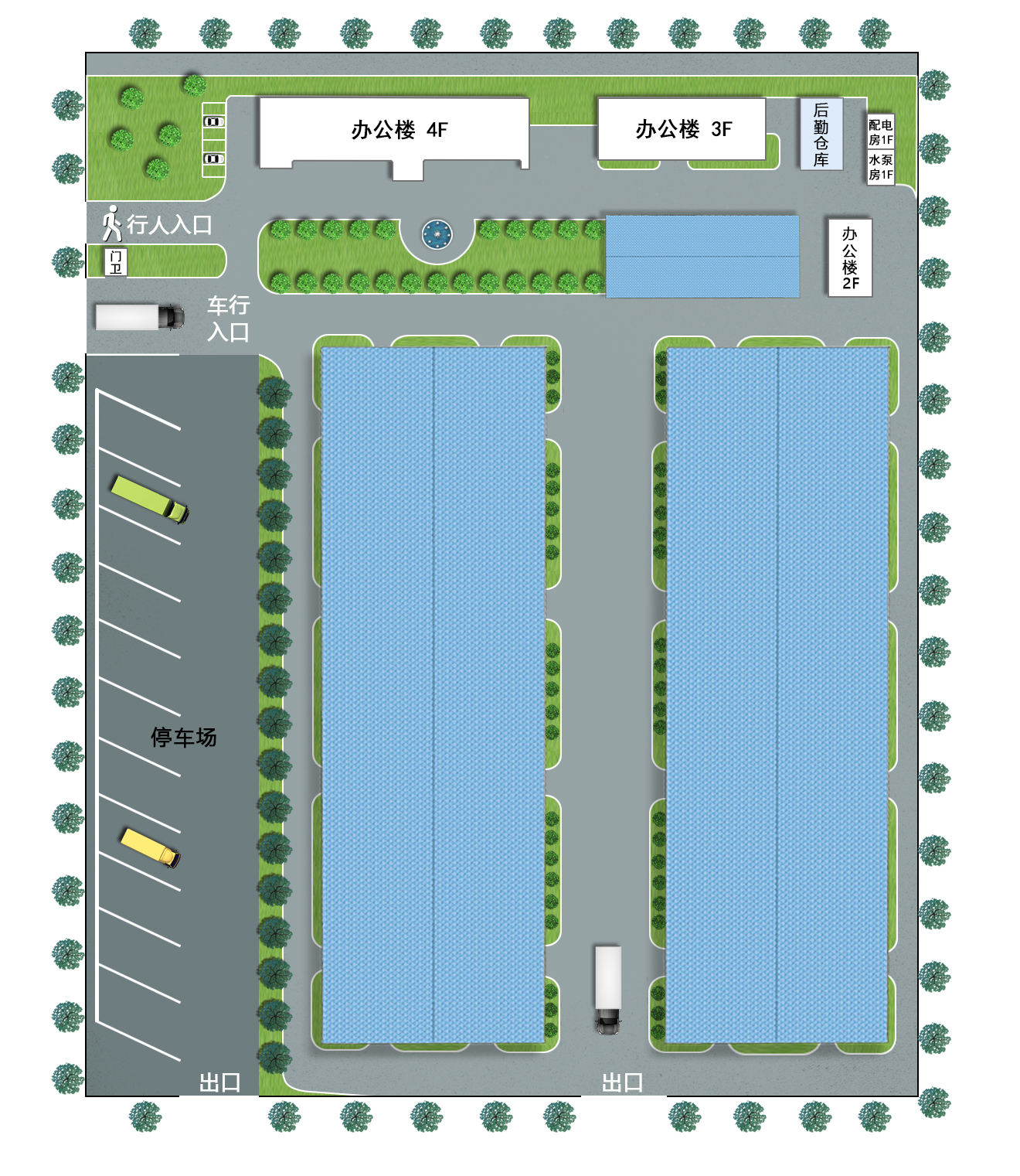 北芳集团全新物流基地运营使用预告