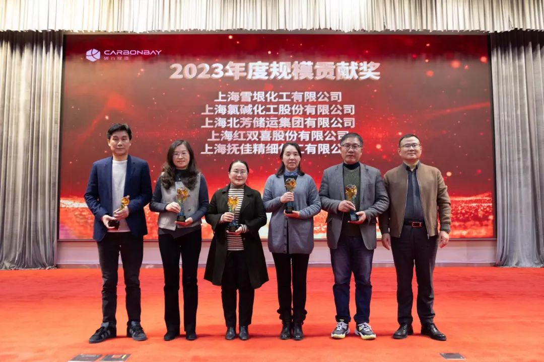 北芳集团受邀出席碳谷绿湾工业园2024年会并获颁“2023年度规模孝顺奖”