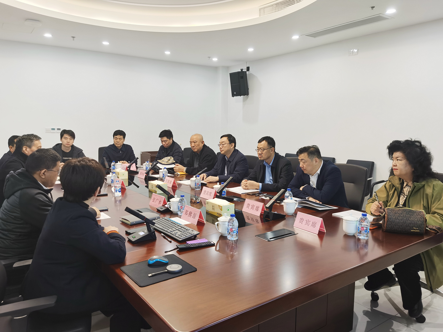 中国五金交电化工商业协会莅临北芳集团调研指导